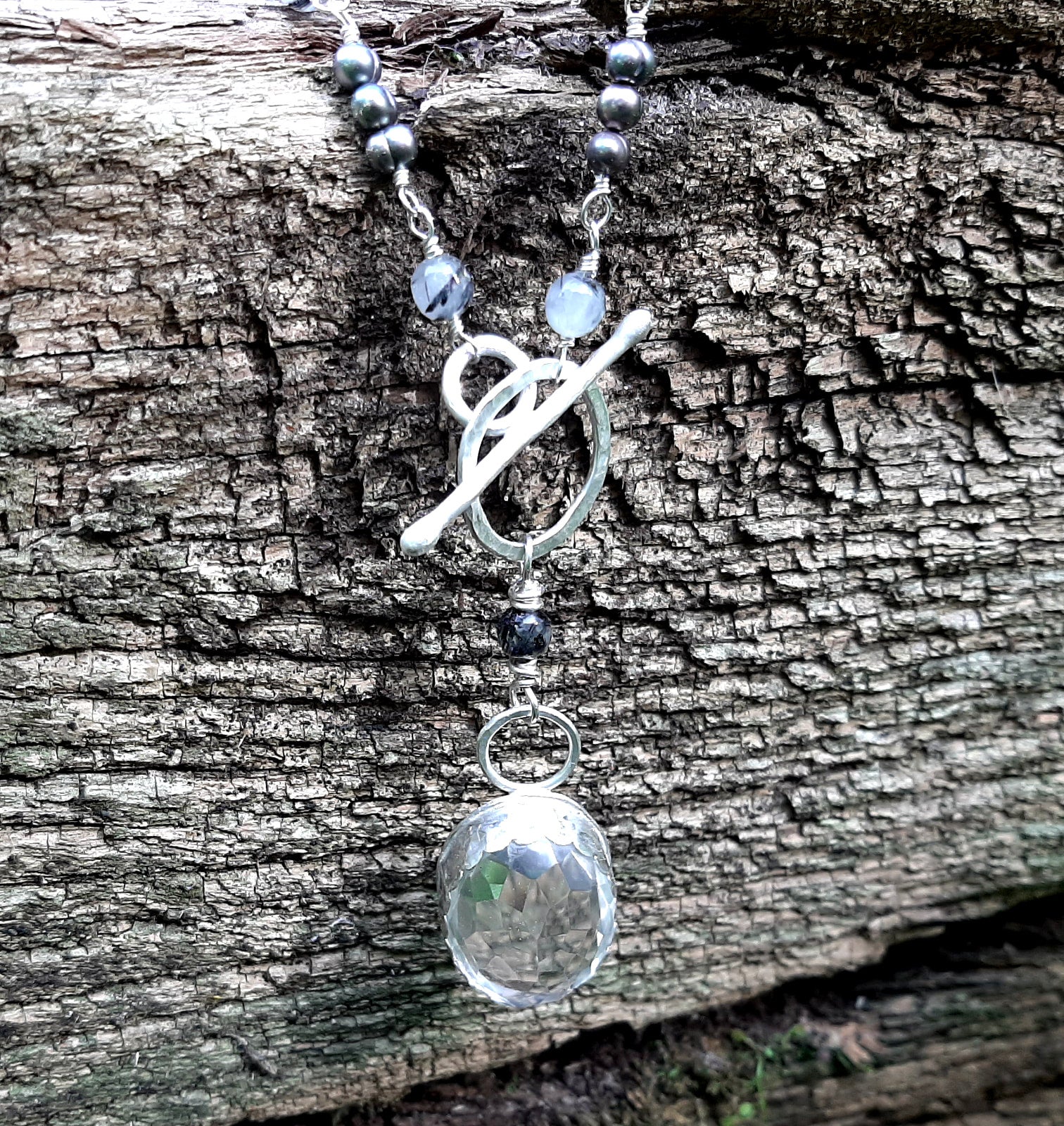Argentium silver tarnish top